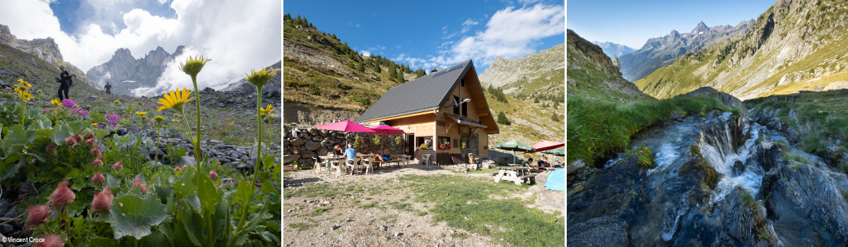 Refuges dans le massif de Belledonne en Isère