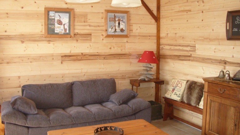 Gite avec vue imprenable proximit stations de ski de l'Oisans (Isre)- salon