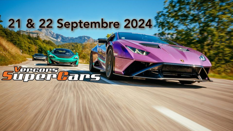 Vercors supercars 2024