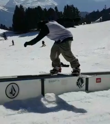 Gabriel Bessy Cours Snowboard Chamrousse Fresstyle