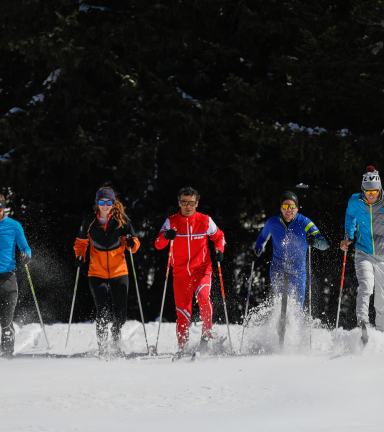 Photo cours ski nordique ESF Chamrousse