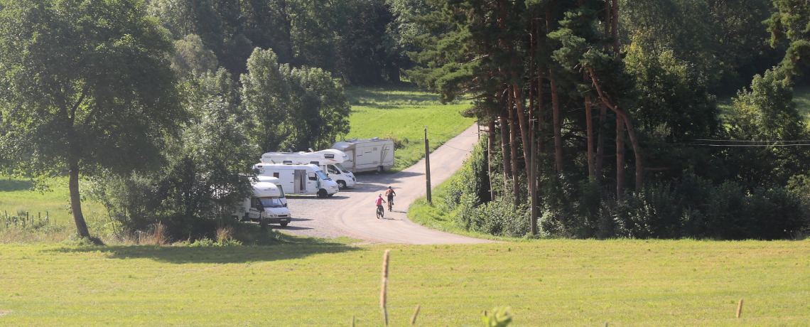 Aire de stationnement camping-car Valbonnais