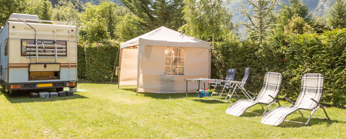 Camping Chateau de Rochetaille Bourg d'Oisans