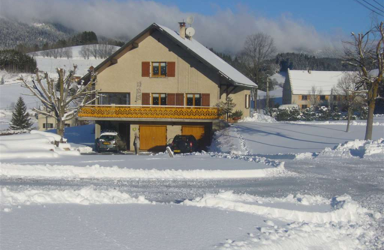 La maison en hiver