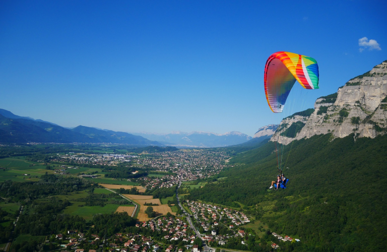 “Prévol” Tandem paragliding flight