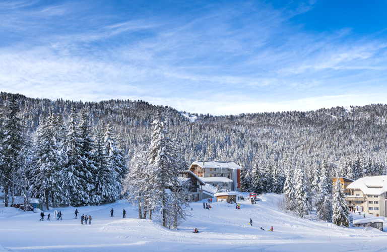 Col de Porte en hiver